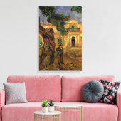 聖パウルの松の木 by ヴィンセント・ヴァン・ゴッホ キャンバスプリント (インサイチュ (リビング))