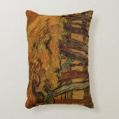 聖パウル病院の庭　ヴィンセント・ヴァン・ゴッホ アクセントクッション (正面(垂直))