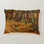 聖パウル病院の庭　ヴィンセント・ヴァン・ゴッホ アクセントクッション (裏面)