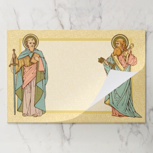 聖パウロと聖ペトロ、使徒（RLS 13 & 14） ペーパーパッド (折り畳み)