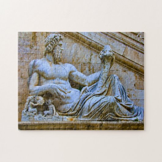 聖パウロのローマ像。 ジグソーパズル (横)