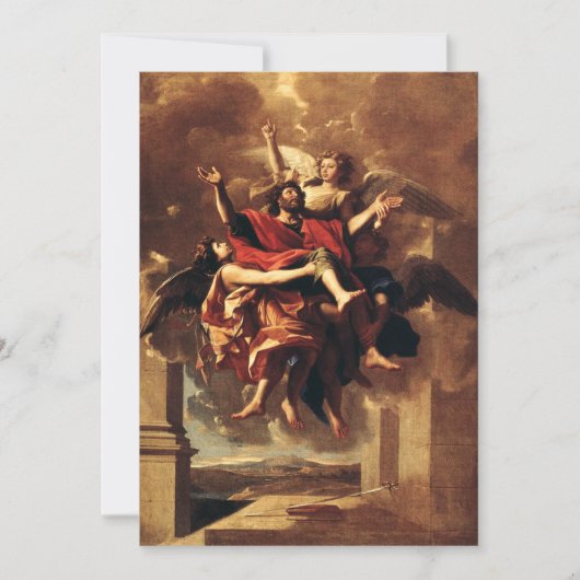 聖パウロの回心の美術 招待状 (正面)