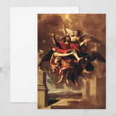 聖パウロの回心の美術 招待状 (正面/裏面)