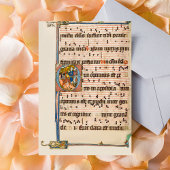 聖パウロの回心 中世の写本 ポストカード