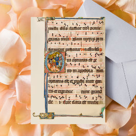 聖パウロの回心 中世の写本 ポストカード