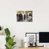 聖パウロの地下聖堂の眺め, c.634 AD ポスター (ホームオフィス)