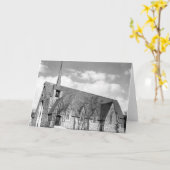 聖パウロの歴史写真 カード (黄色い花)