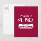 聖パウロの財産 ポストカード (正面/裏面)