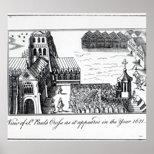 聖パウロ十字架の眺め ポスター (正面)