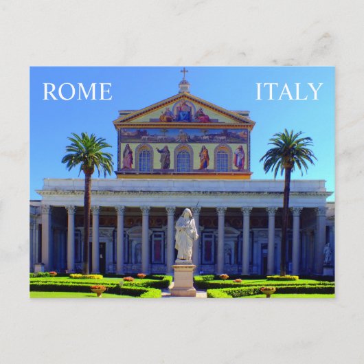 聖パウロ城壁の外 ポストカード (正面)