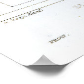 聖パウロ大聖堂の断面 ポスター (角)