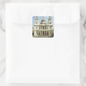 聖パウロ大聖堂の西側の正面、Siによって設計された スクエアシール (バッグ)