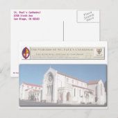 聖パウロ大聖堂はがき ポストカード (正面/裏面)