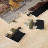 「聖パウロ大聖堂」Thomas_版木、銅版、版画 ジグソーパズル (側面)