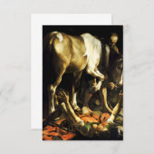 聖パウロ招待状のカラヴァッジョ変換 招待状 (正面/裏面)