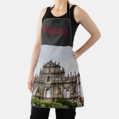 聖パウロ教会のマカオ廃墟中国土産 エプロン (インサイチュ)