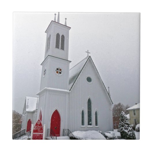 聖パウロ教会 タイル (正面)