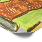 聖パウロ精神病院の廊下 ヴィンセント・ヴァン・ゴッホ ポスター (角)