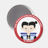 聖パウロ美樹 マグネット (正面/裏面)