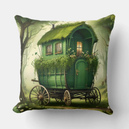 聖パテお洒落ィのジプシー・ワゴン、聖パトリックの日 クッション