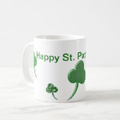 聖パティの日 – シャームロック – マグカップ (正面左)
