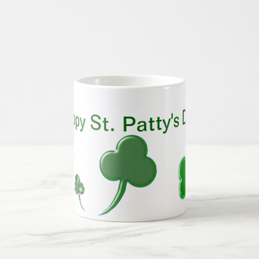 聖パティの日 – シャームロック – マグカップ (中央)