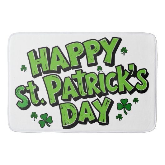 聖パディの日、パトリックの日 バスマット (正面)