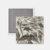 聖パトリックと悪魔の鳥、'トライアスTから マグネット (正面/裏面)