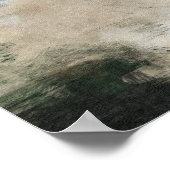 聖パトリックのゴシック様式リバイバル絵画教会 ポスター (角)