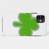 聖パトリックのシャムロックのイラスト Case-Mate iPhoneケース (裏面(横))
