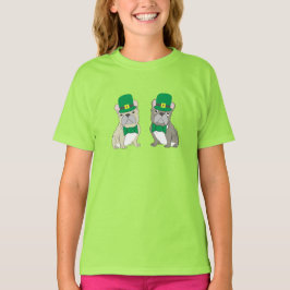 聖パトリックのフレンチブルドッグ Tシャツ