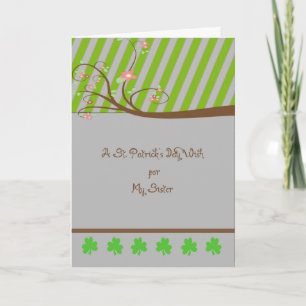 聖パトリックの姉の日のカード カード