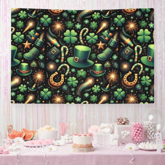 聖パトリックの幸運 横断幕 (パーティー)