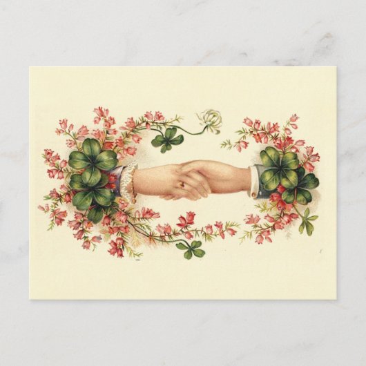 聖パトリックの握手 ポストカード (正面)