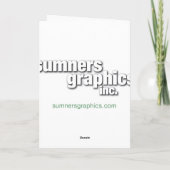 聖パトリックの日おめでとう！ カード (裏面)