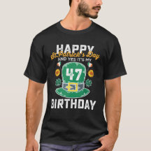 聖パトリックの日おめでとう！私の47歳の誕生日です