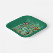 聖パトリックの日おもしろいと愛らしい"パーティー動物" ペーパープレート (傾斜あり)