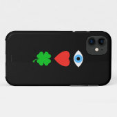 聖パトリックの日が大好き Case-Mate iPhoneケース (裏面(横))