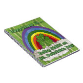 聖パトリックの日にアイルランド人 ノートブック (右側)