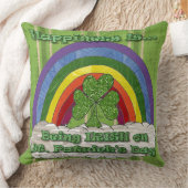 聖パトリックの日にアイルランド語であること クッション (ブランケット)