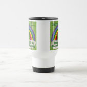 聖パトリックの日にアイルランド語であること トラベルマグ (中央)