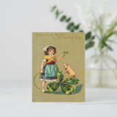 聖パトリックの日に幸運を ポストカード (スタンド正面)