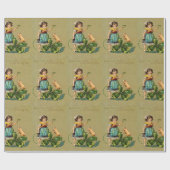 聖パトリックの日に幸運を ラッピングペーパー (フラット)