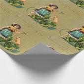 聖パトリックの日に幸運を ラッピングペーパー (角)