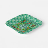 聖パトリックの日のおもしろい愛らしい"パーティーレプレシュアン" ペーパープレート (傾斜あり)