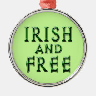 聖パトリックの日のためのアイルランド語と無料 メタルオーナメント