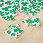 聖パトリックの日のためのシャムロック ジグソーパズル (側面)