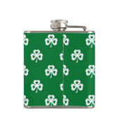 聖パトリックの日のクローバー フラスク (裏面)