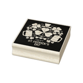 聖パトリックの日のゴム印 ラバースタンプ