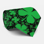 聖パトリックの日のシャムロック場 ネクタイ (ロール)